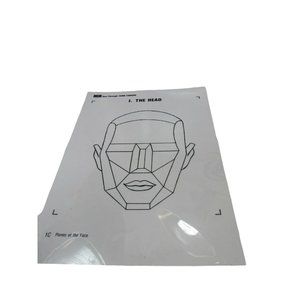 ICS Form Finders Planes of the Face Head Transparency See Through 53599
